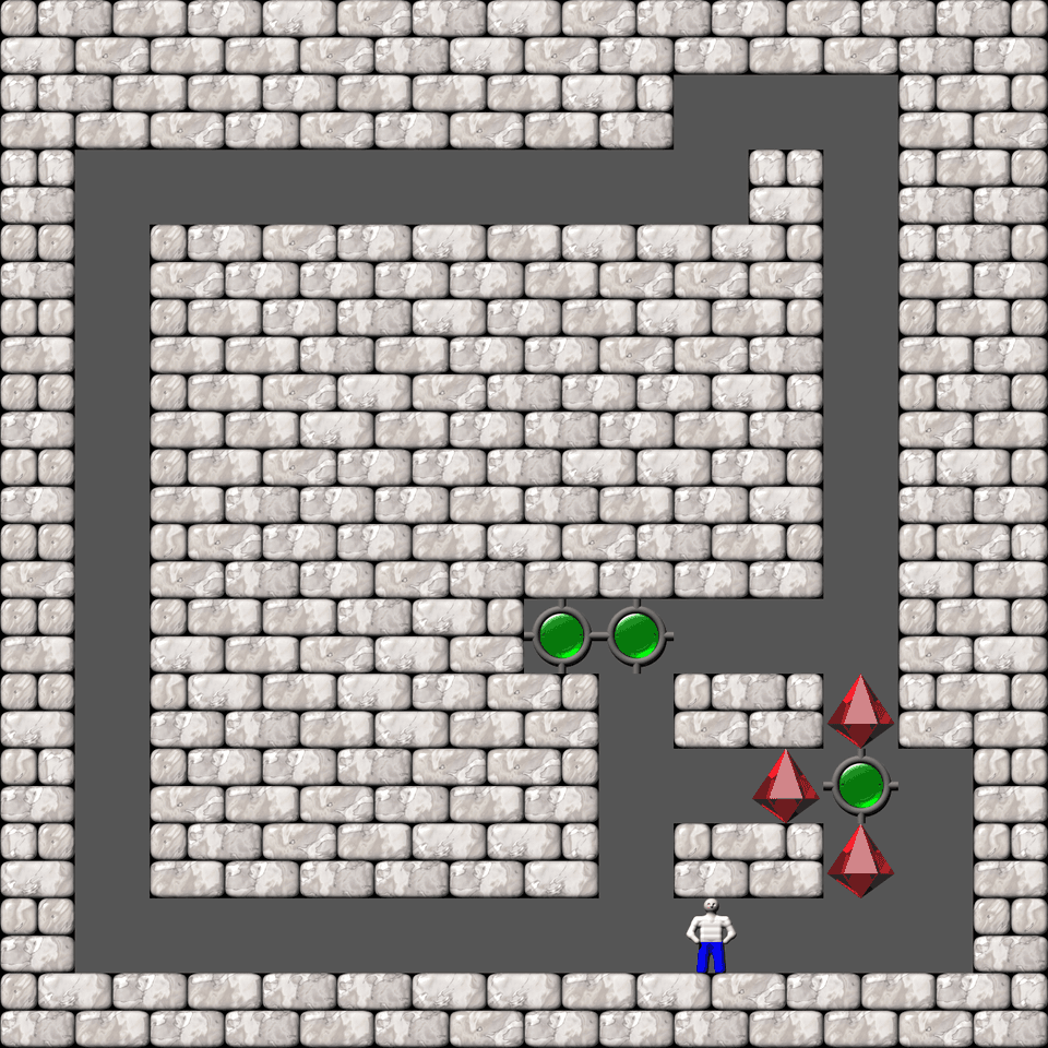 Sokoban Bugs509 collection level 150